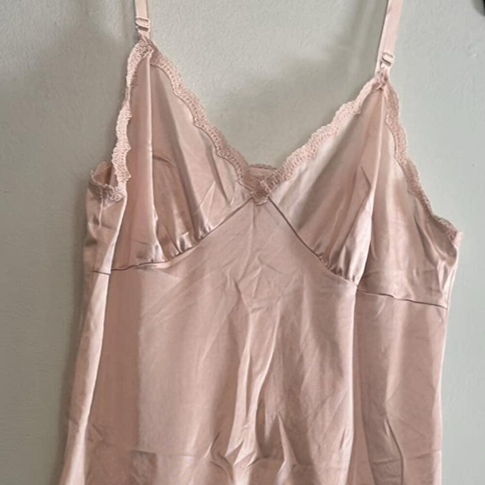 Vintage Dixie Belle Women's Solid Beige Size 38‎ Camisole with Adjustable Straps